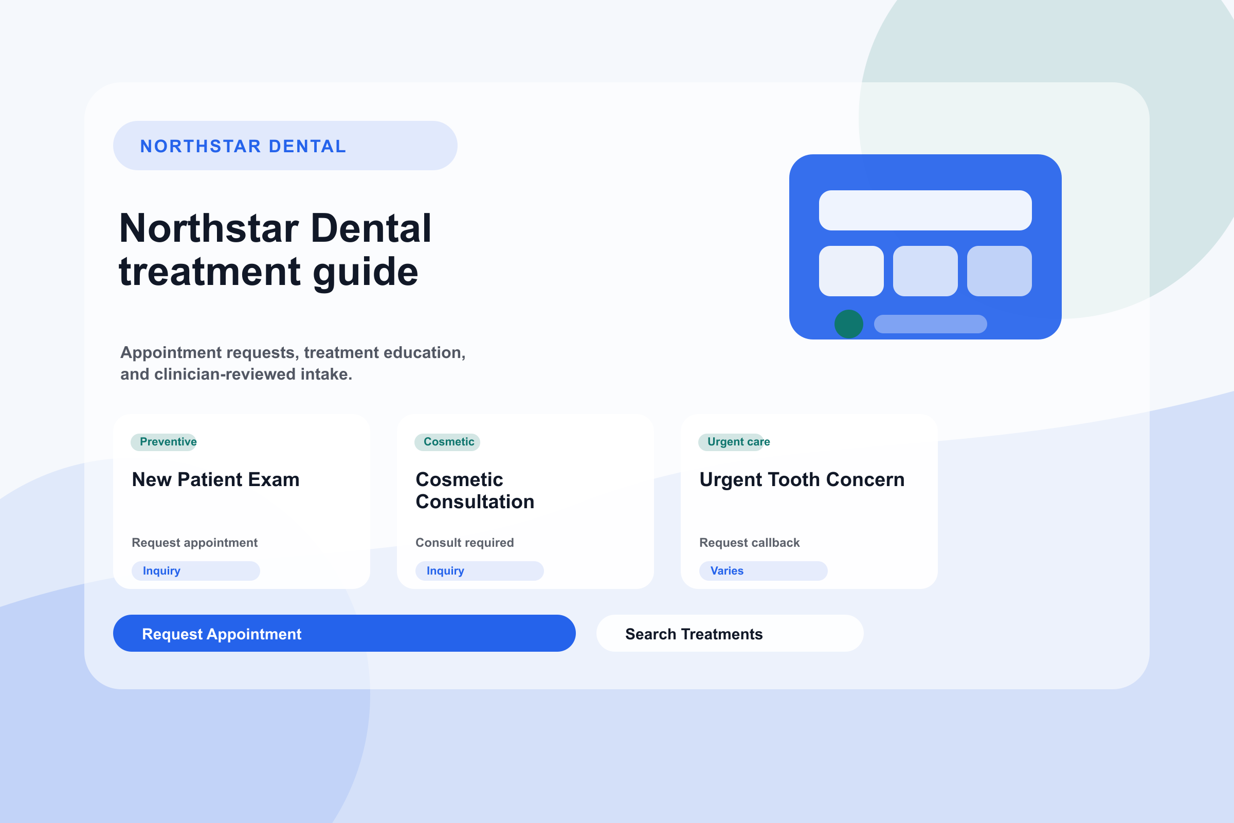 Appointment funnel website direction